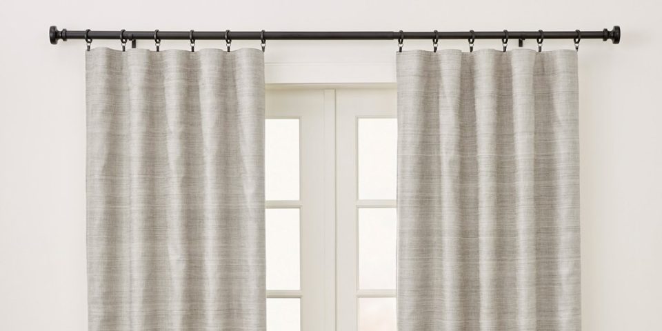 Rod Pocket Blackout Curtains For Living Room